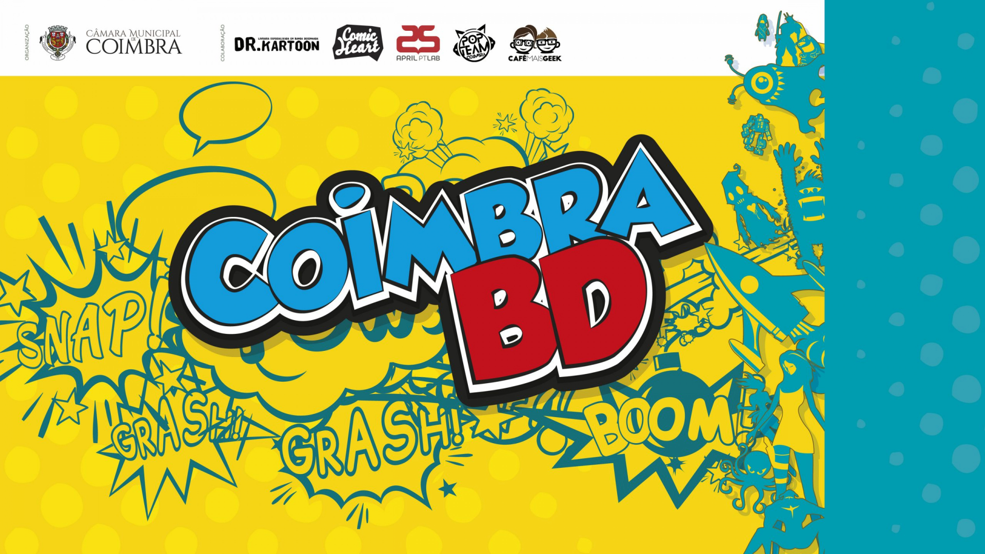 Coimbra vai ser capital da BD de 5 a 8 de março