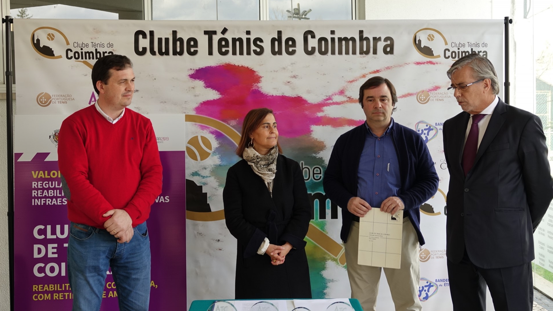 Câmara apoia retirada da cobertura de amianto das instalações do Clube de Ténis