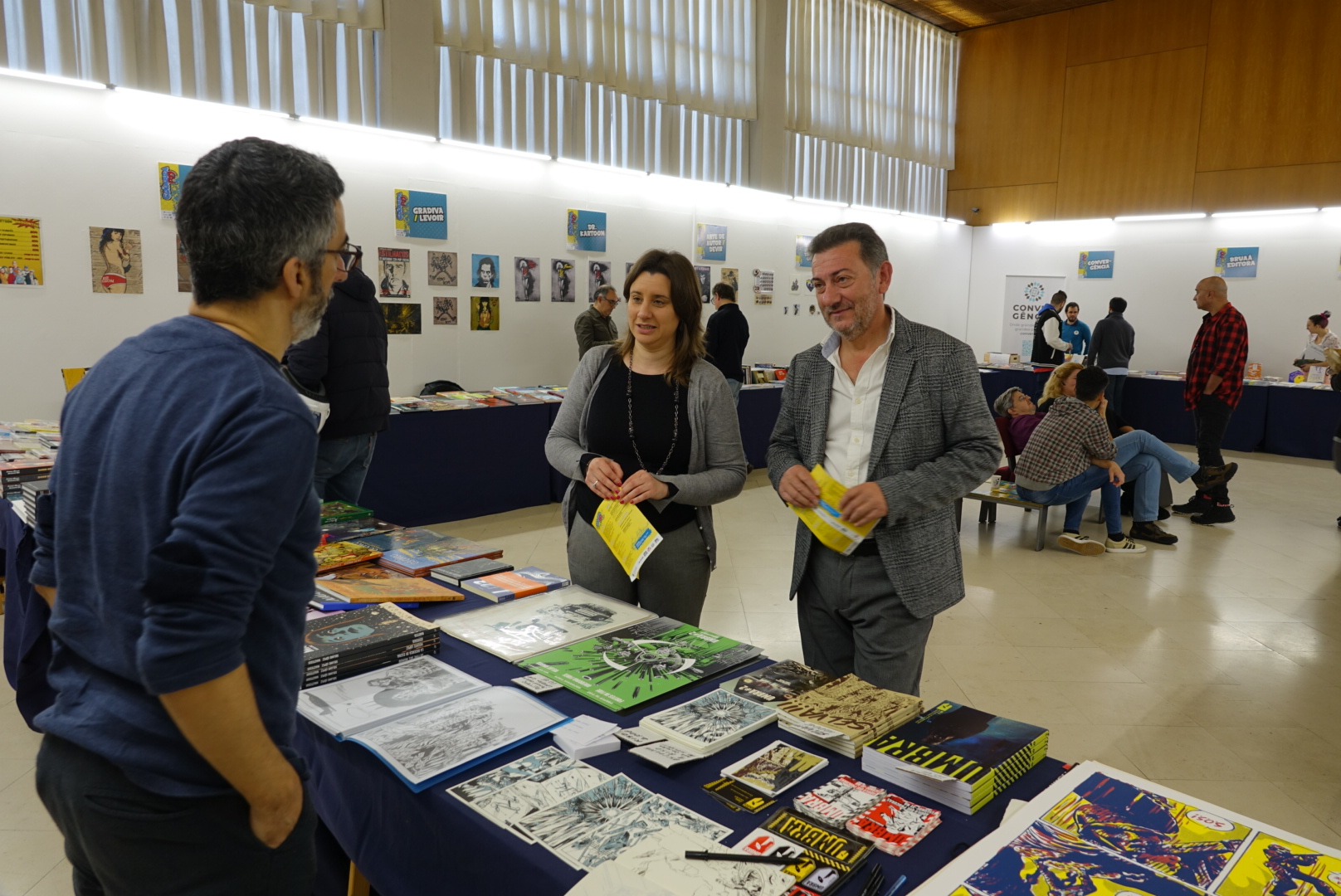 Coimbra BD satisfaz público e expositores dedicados à nona arte