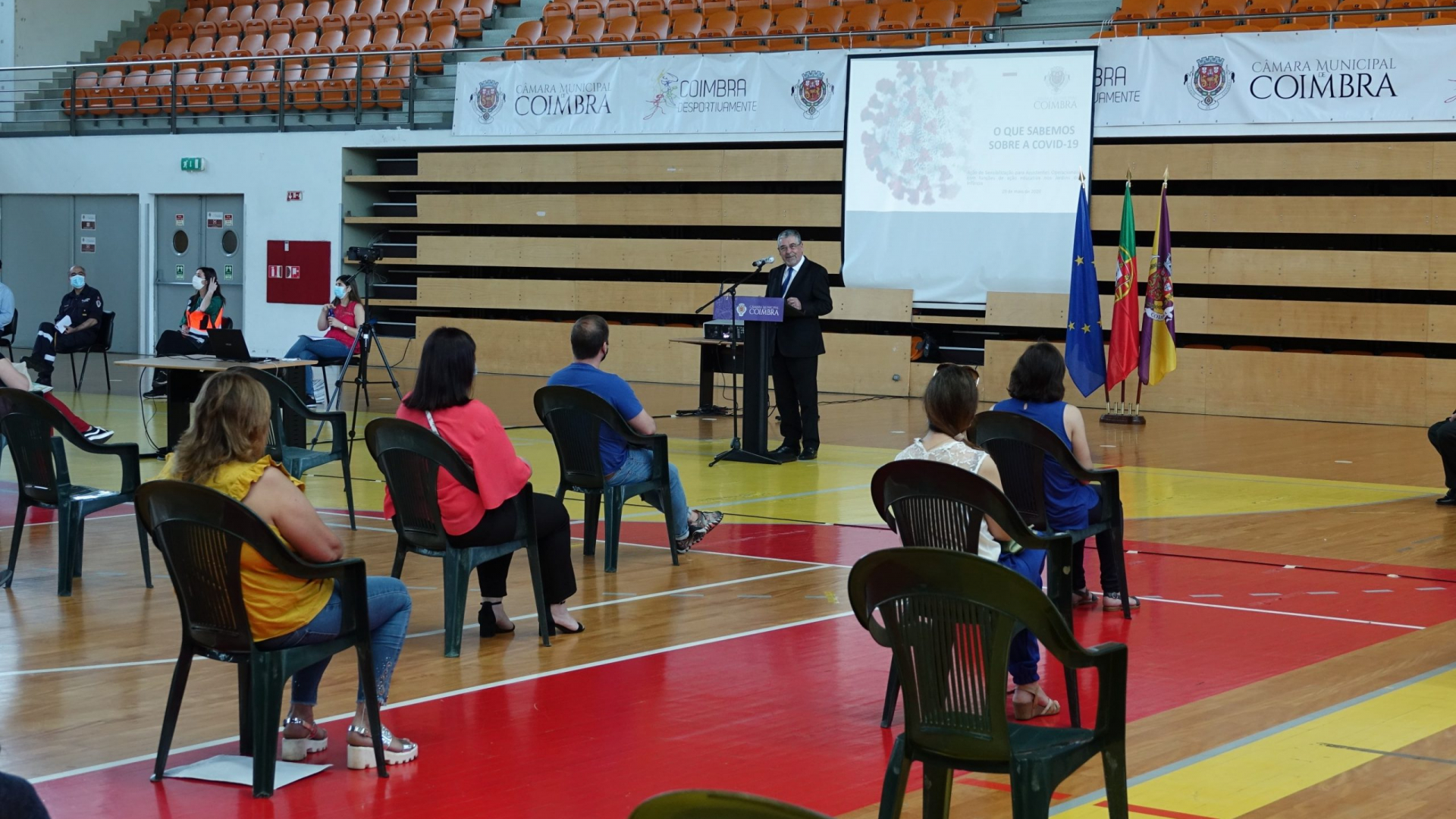 Ação de sensibilização para funcionários dos jardins de infância de Coimbra decorreu hoje