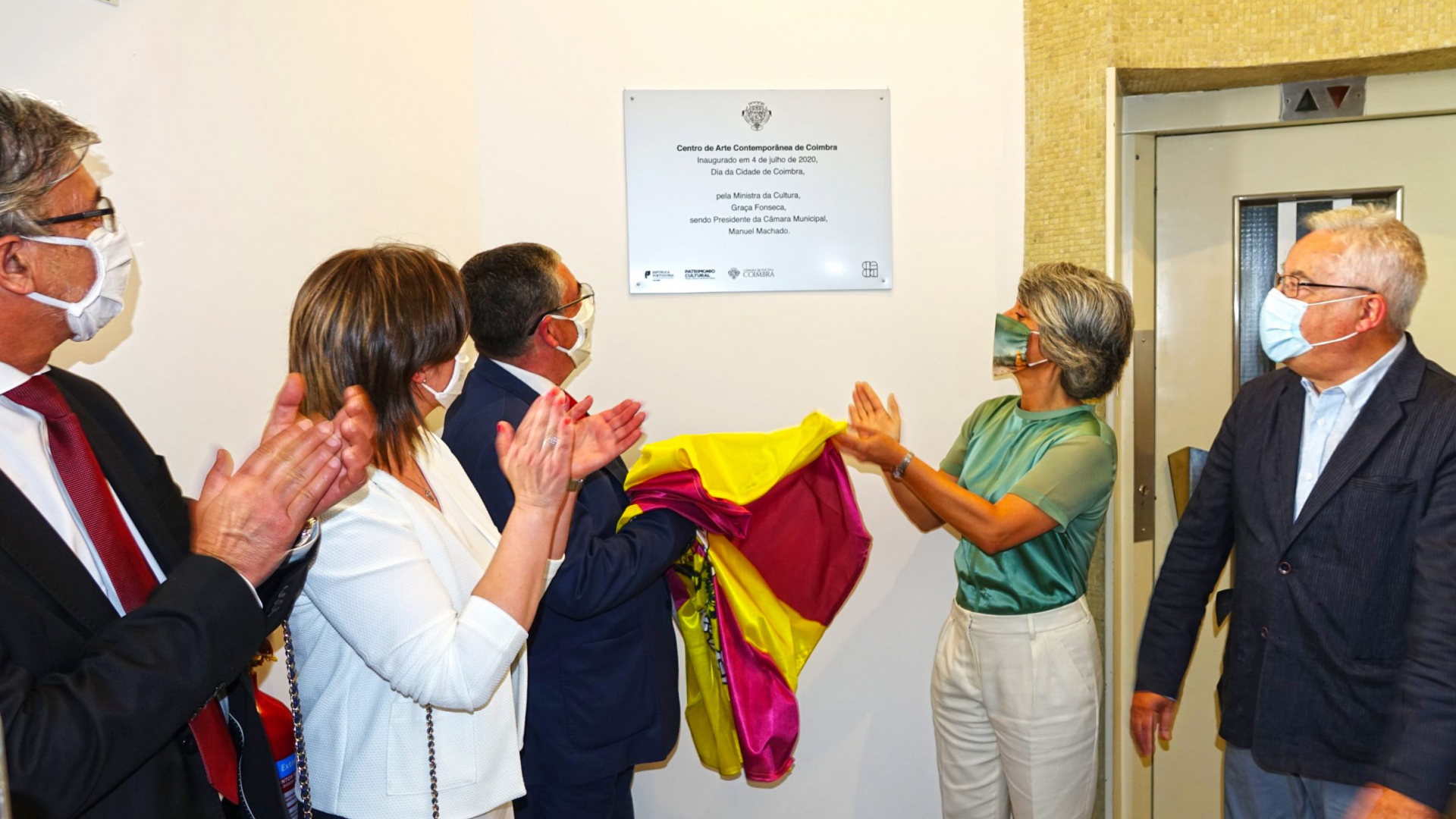 Centro de Arte Contemporânea de Coimbra foi hoje inaugurado