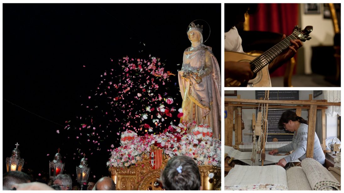 Fado de Coimbra, Procissão da Rainha Santa e Tecelagem de Almalaguês na final regional das 7 Maravilhas da Cultura Popular