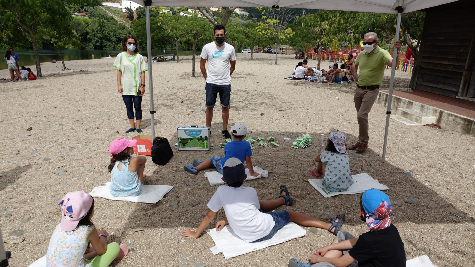 Praia Fluvial de Palheiros e Zorro acolheu ação de sensibilização ambiental