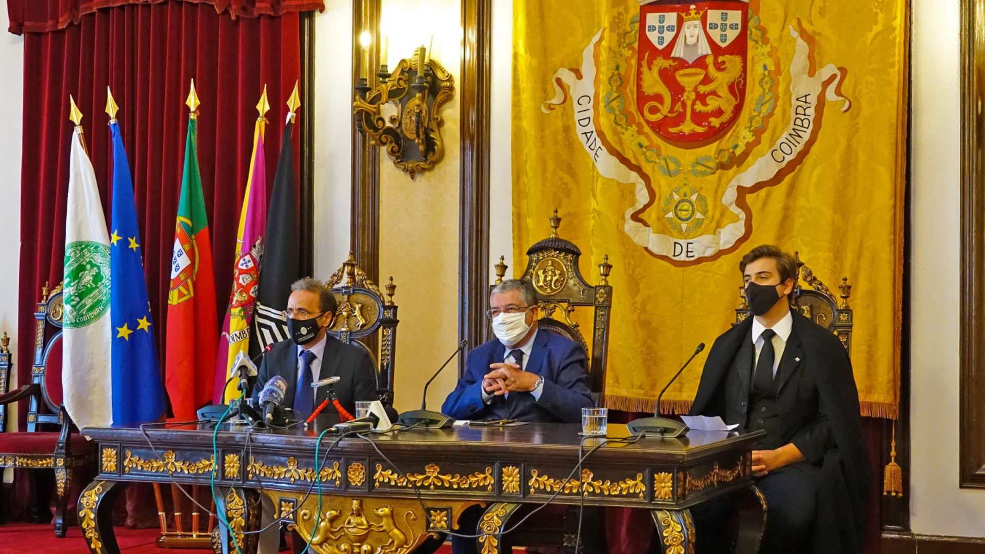 Câmara, Universidade e Académica unidas para Coimbra ser segura em tempo de aulas