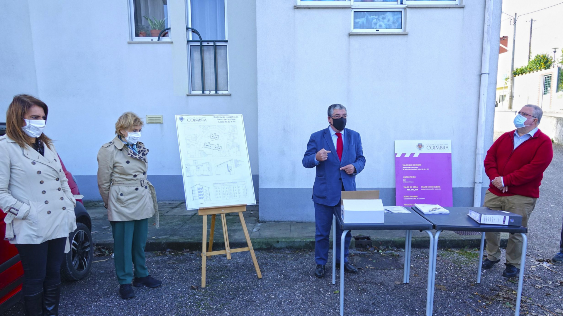 Câmara avança com reabilitação energética do Bairro da Conchada