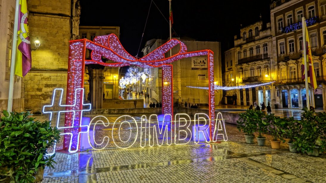 Coimbra mais atrativa com 420 mil luzes de Natal ainda no mês de novembro