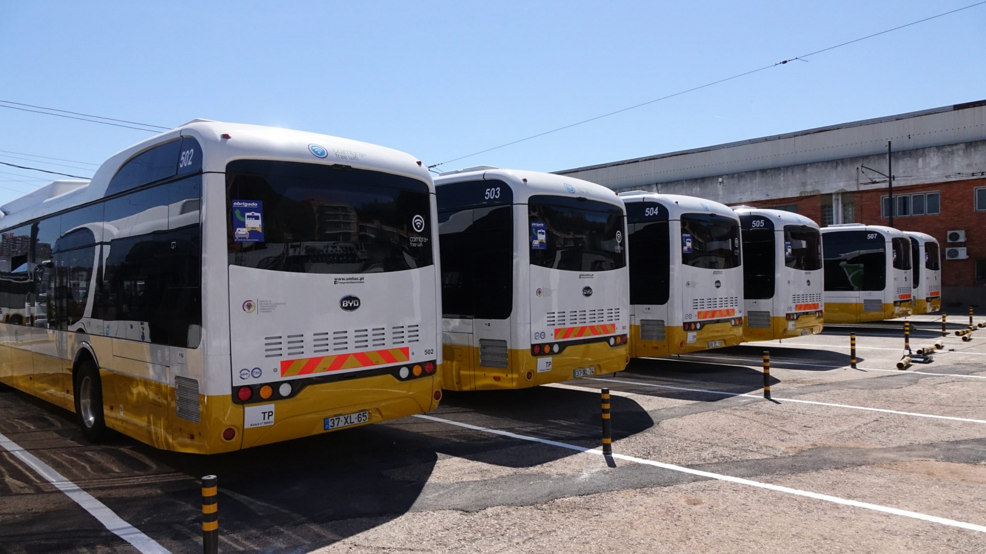 Última viagem da Linha n.º 42T dos SMTUC prolongada até Casal da Misarela