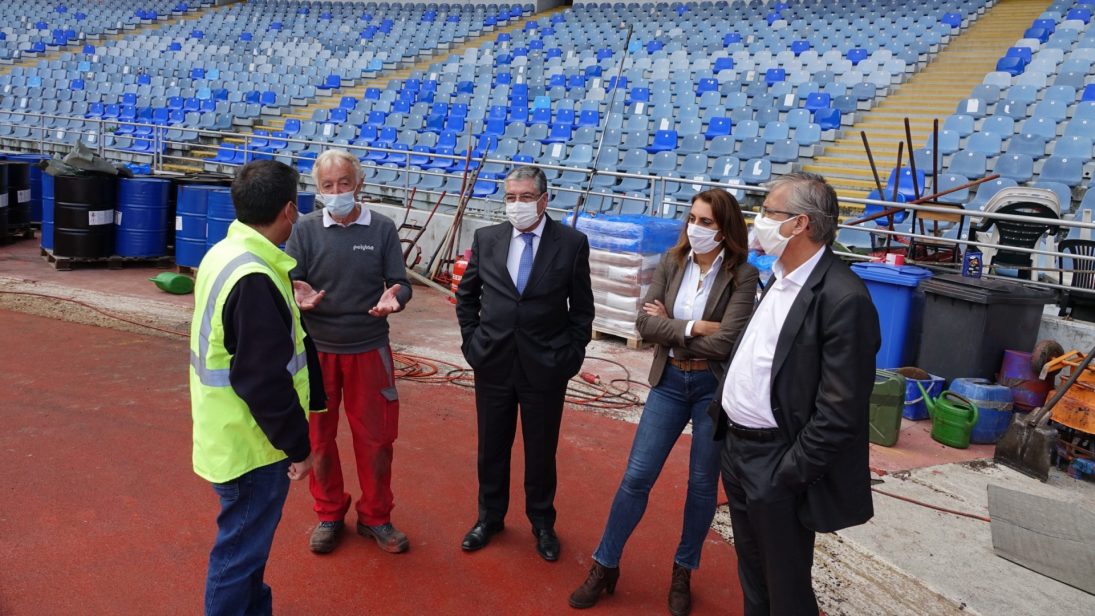 Pista de atletismo do Estádio vai ter tecnologia pioneira em Portugal