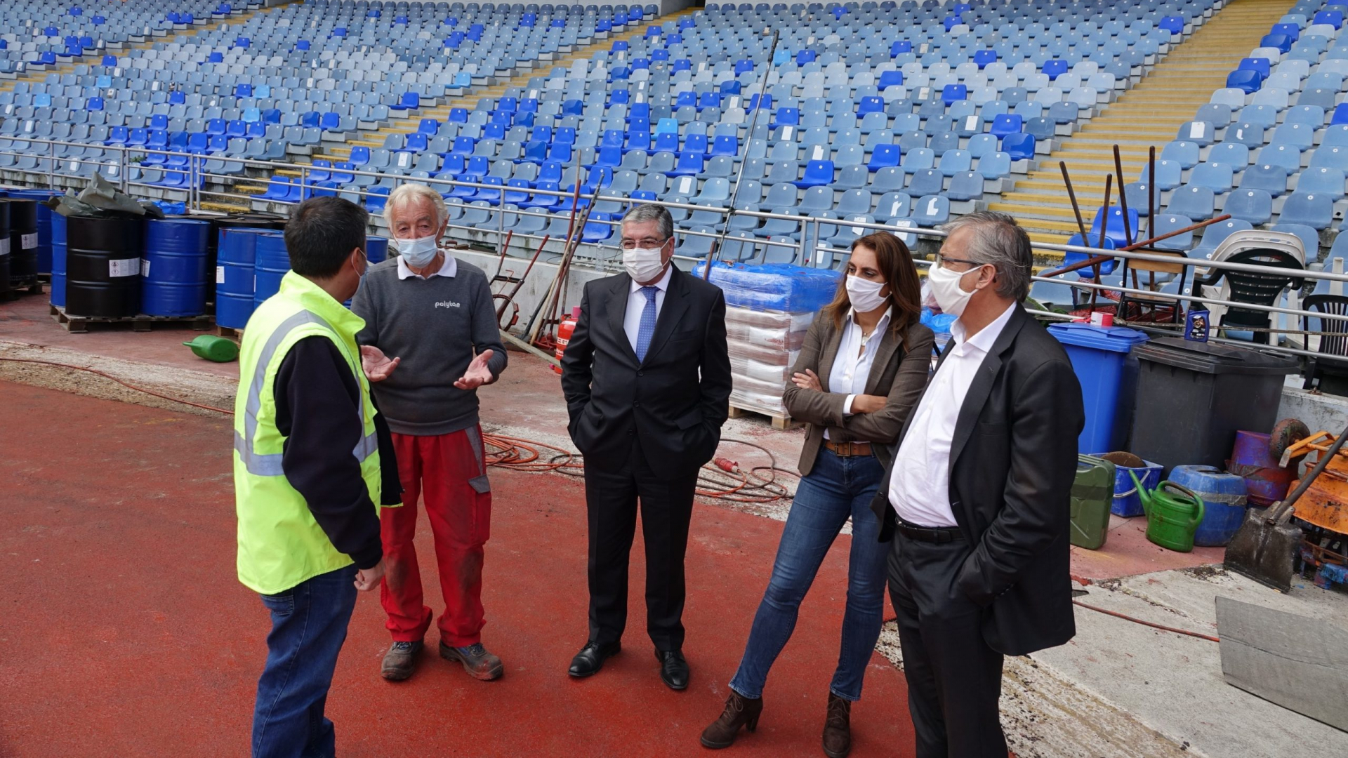 Pista de atletismo do Estádio vai ter tecnologia pioneira em Portugal
