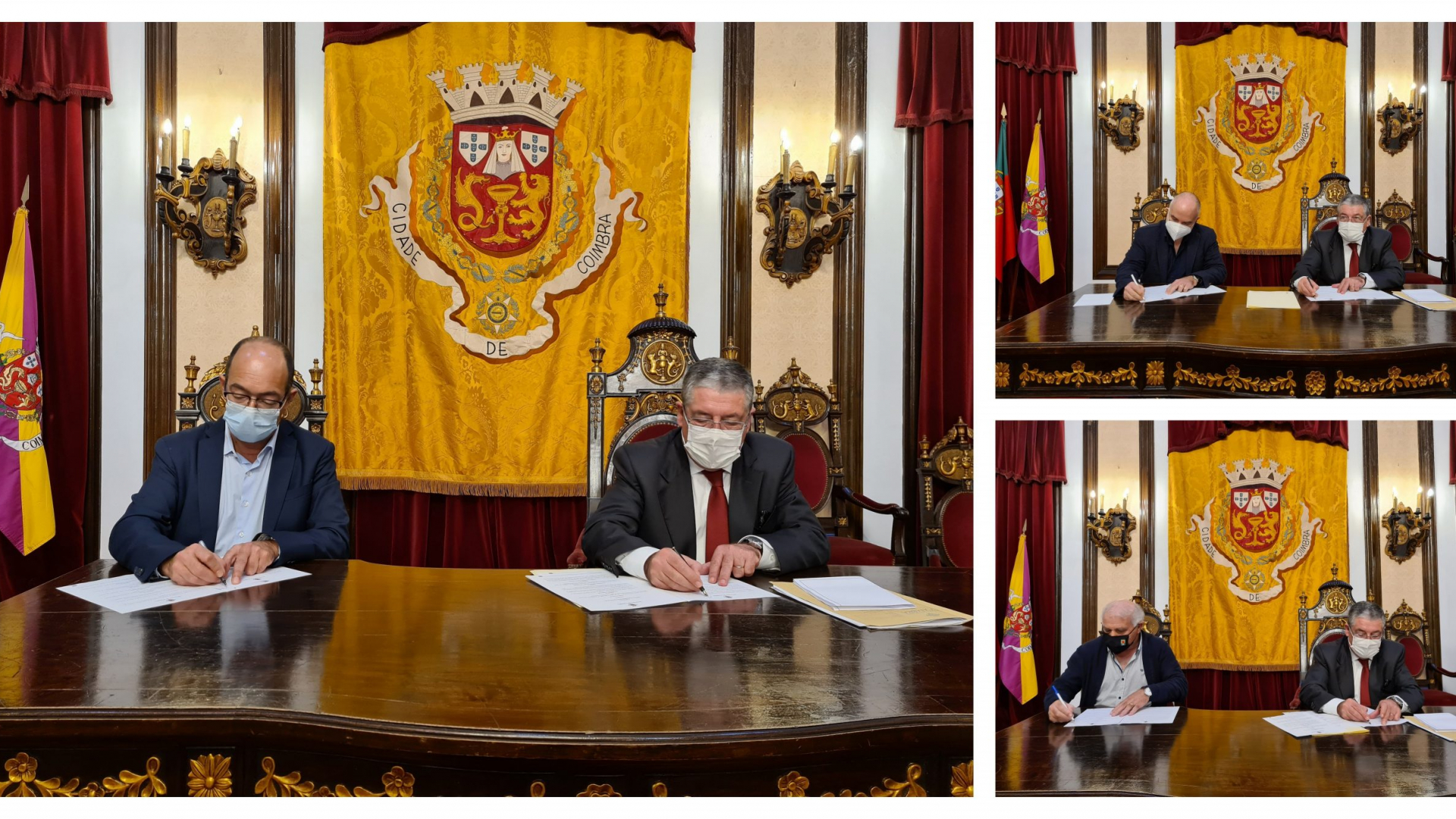 CM Coimbra formaliza contratos para Juntas de Freguesia ampliarem quatro cemitérios