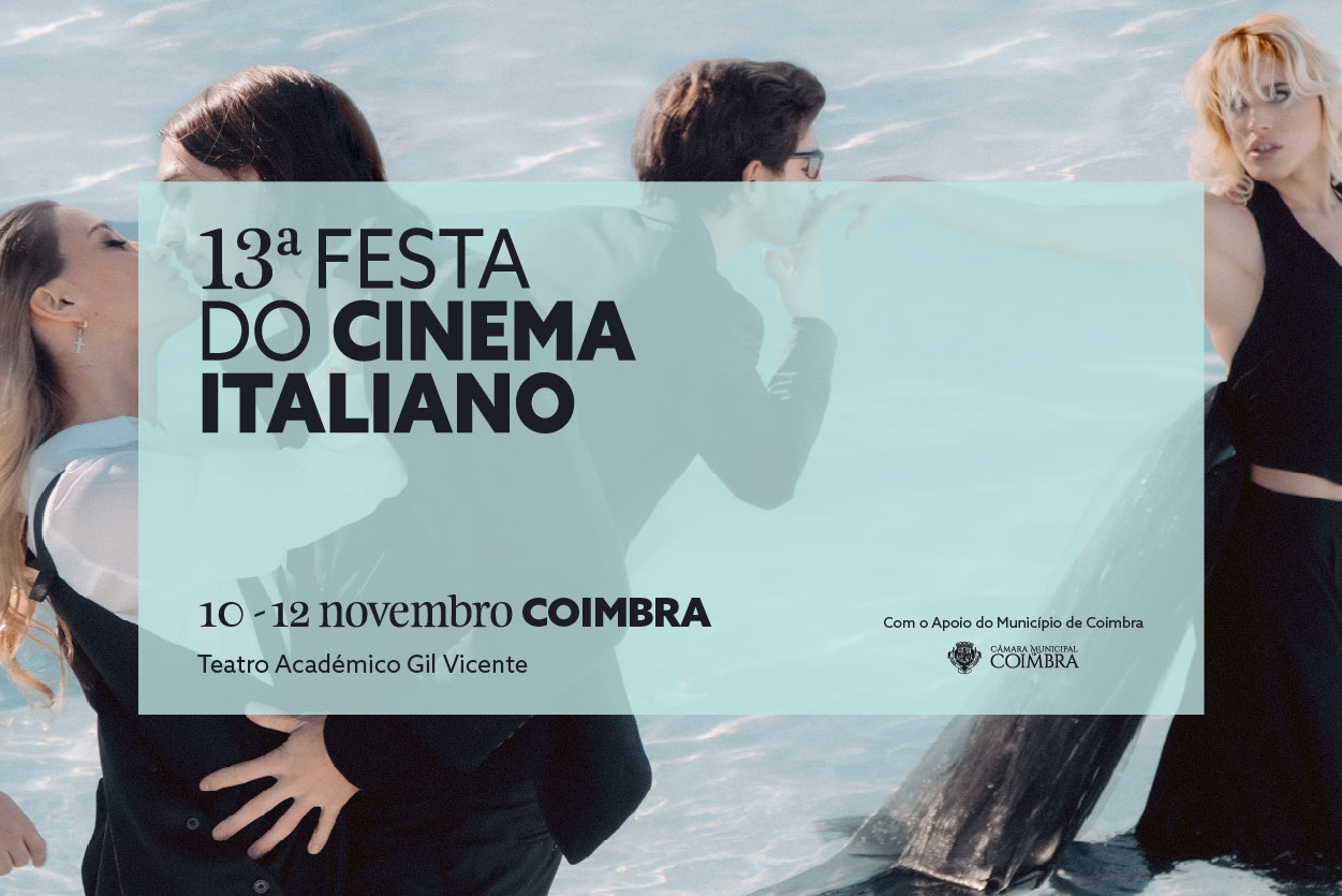 Festa do Cinema Italiano com sessões de 10 a 12 de novembro em Coimbra
