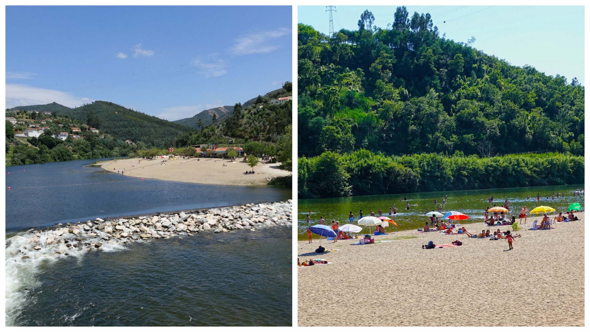 Praias fluviais de Palheiros e Zorro e do Rebolim candidatas à Bandeira Azul 2021