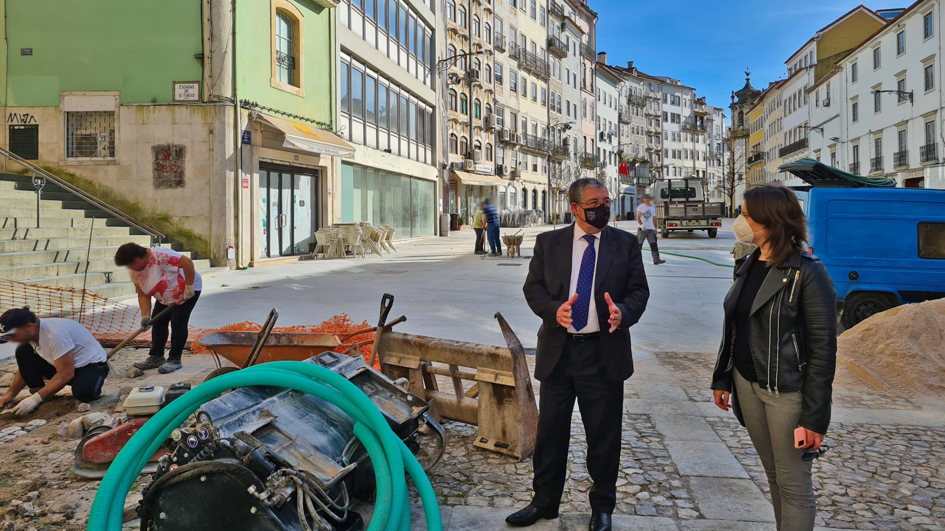 Obras da Praça do Comércio entram na reta final