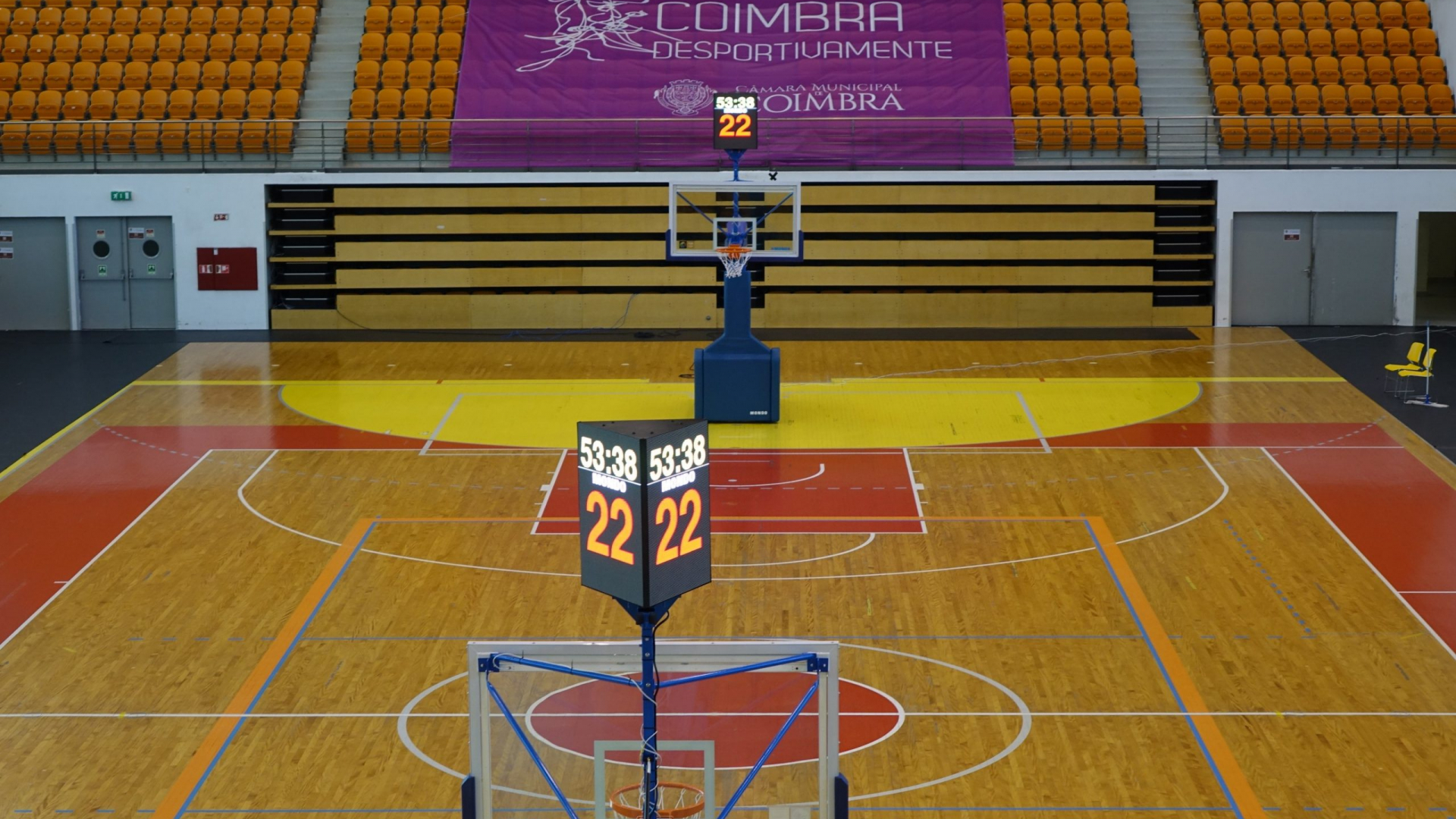 CM Coimbra dota Pavilhão Mário Mexia de condições de excelência para basquetebol