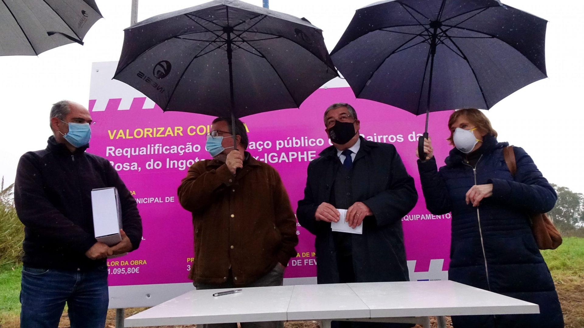 Câmara de Coimbra requalifica espaço público dos bairros do planalto do Ingote