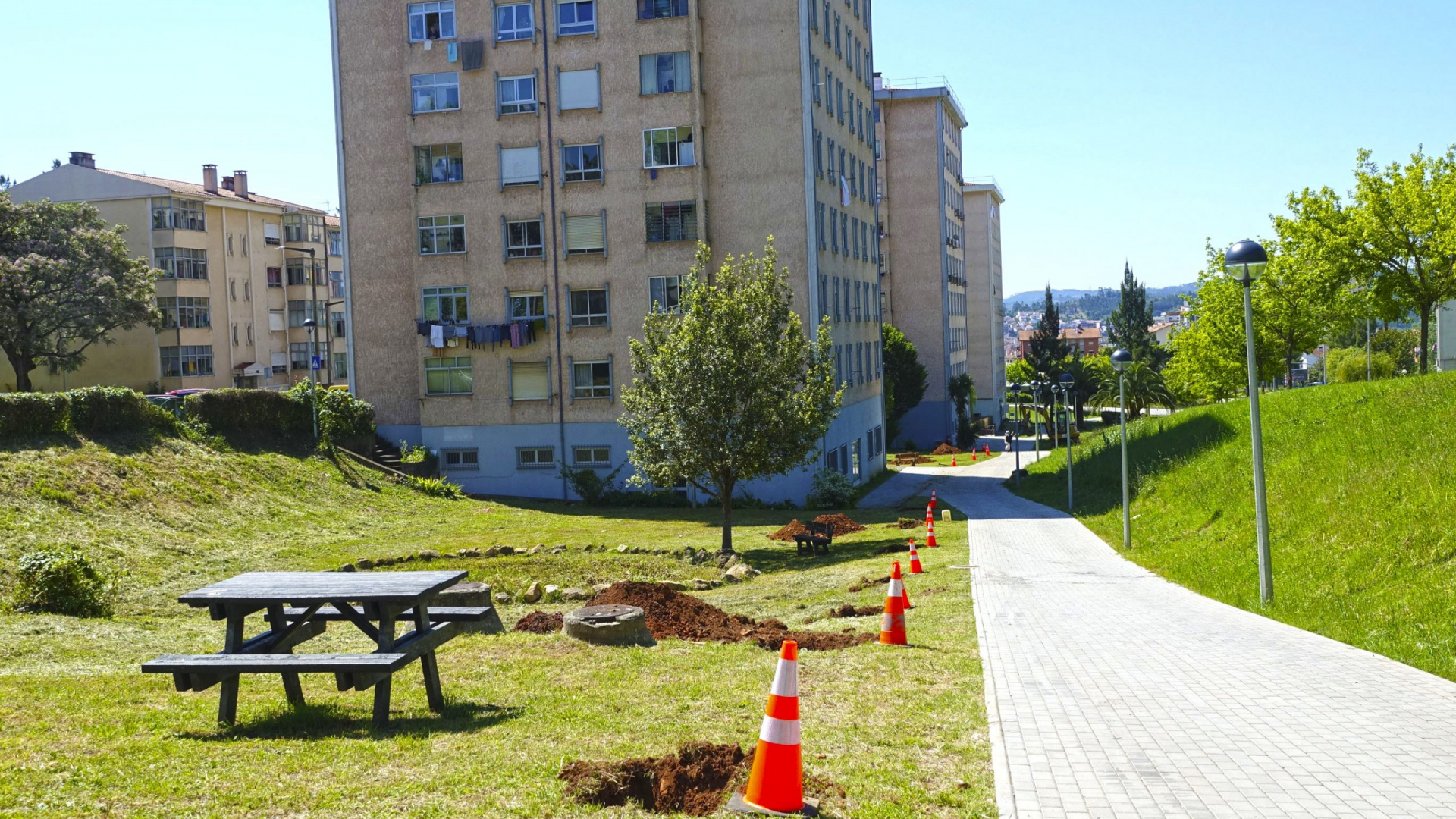 Reabilitados espaços verdes na Quinta da Maia
