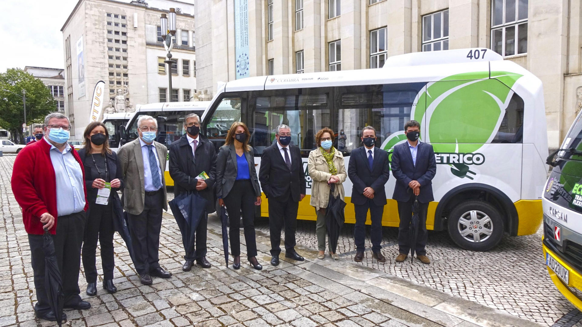 Ecovia começa a funcionar a 1 de junho com nove novos miniautocarros 100% elétricos