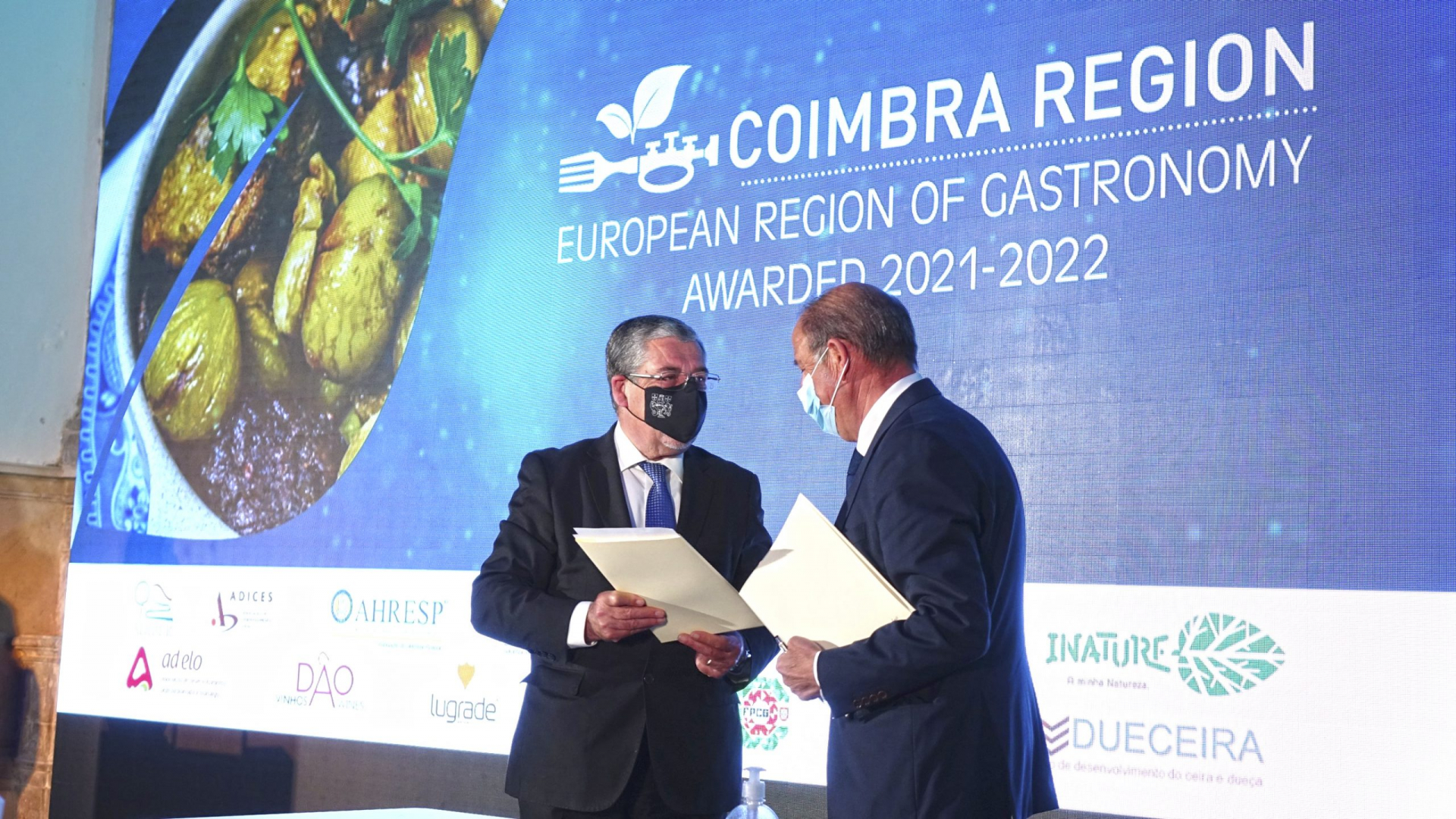 Coimbra é oficialmente Região Europeia da Gastronomia 2021