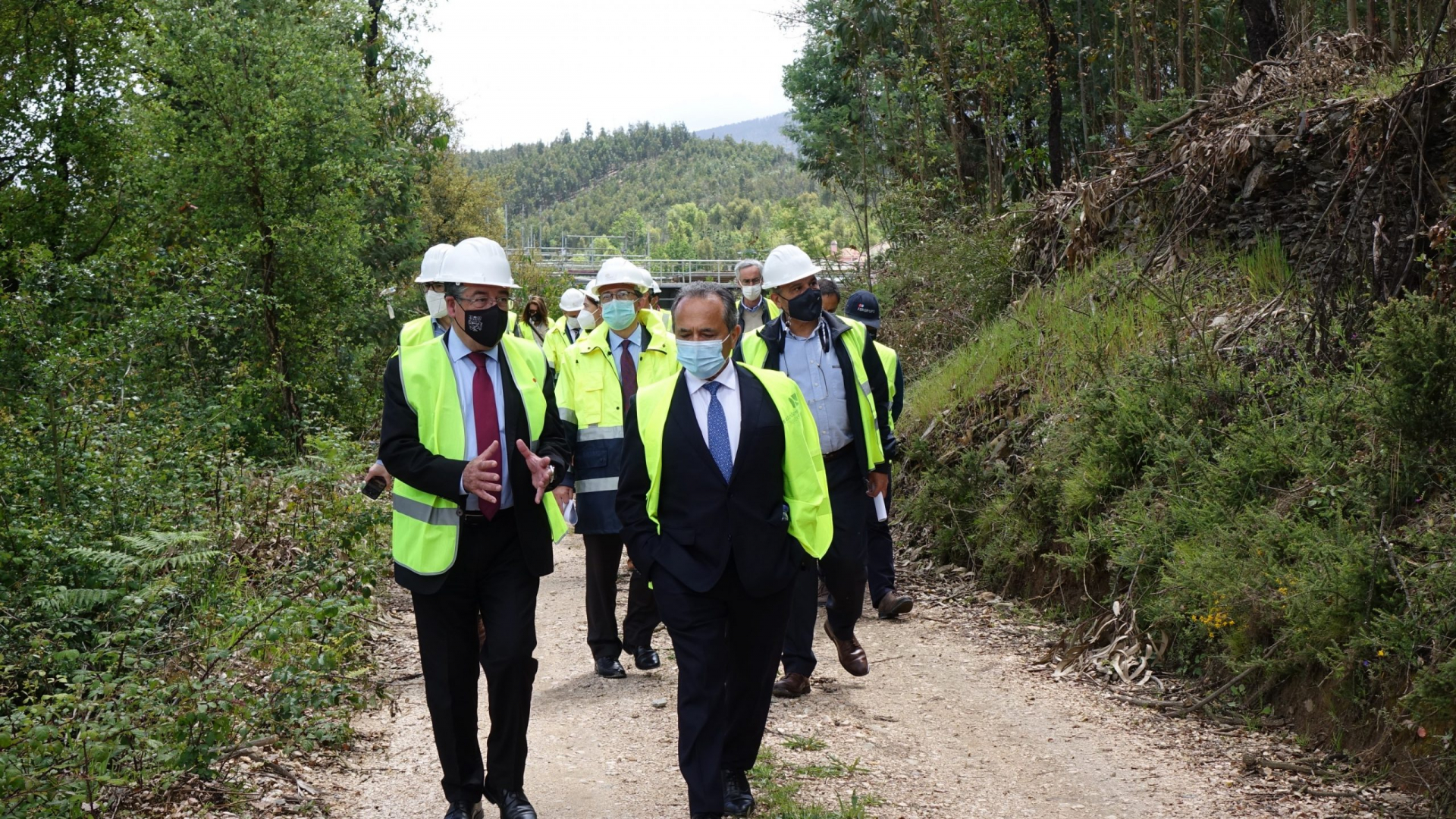 Obras do troço Alto S. João-Serpins do Sistema de Mobilidade do Mondego em curso