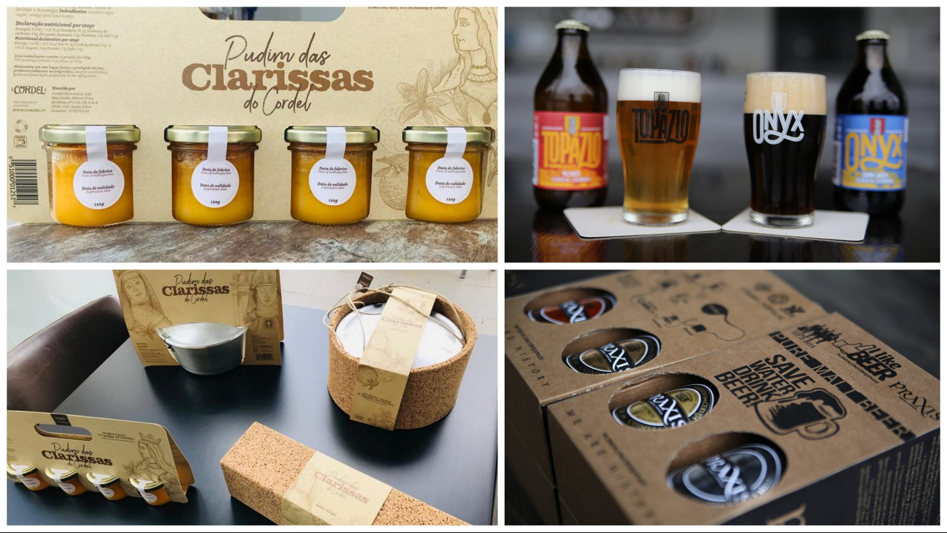 Pudim das Clarissas e Praxis Gift representam a Região de Coimbra no European Food Gift Challenge