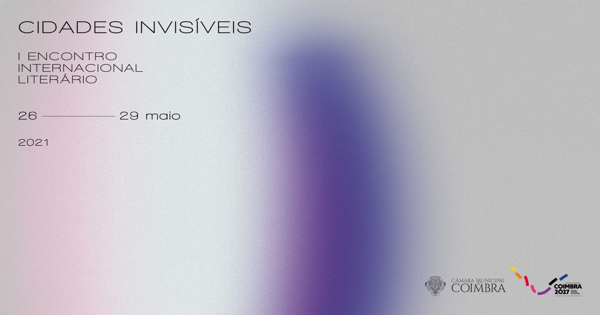 Coimbra organiza primeiro encontro literário internacional “Cidades Invisíveis”