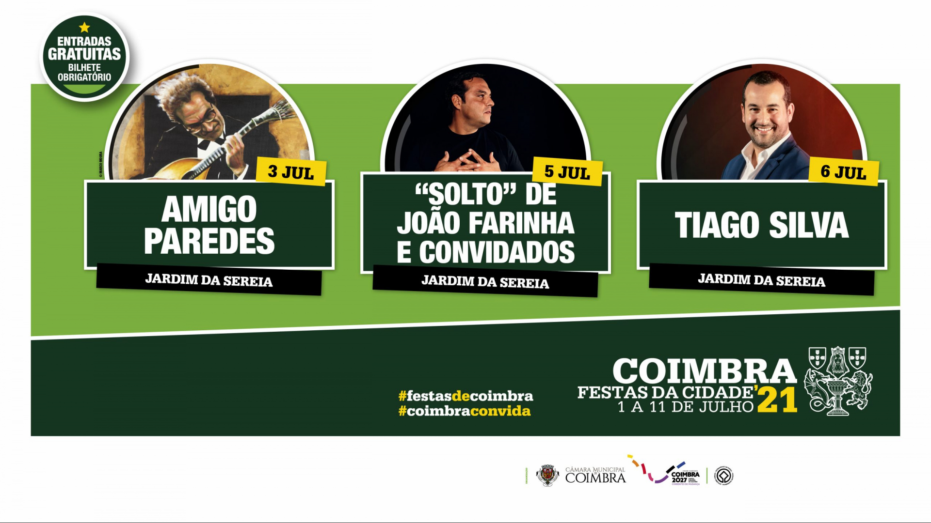 Festas da Cidade promovem projetos musicais de Coimbra