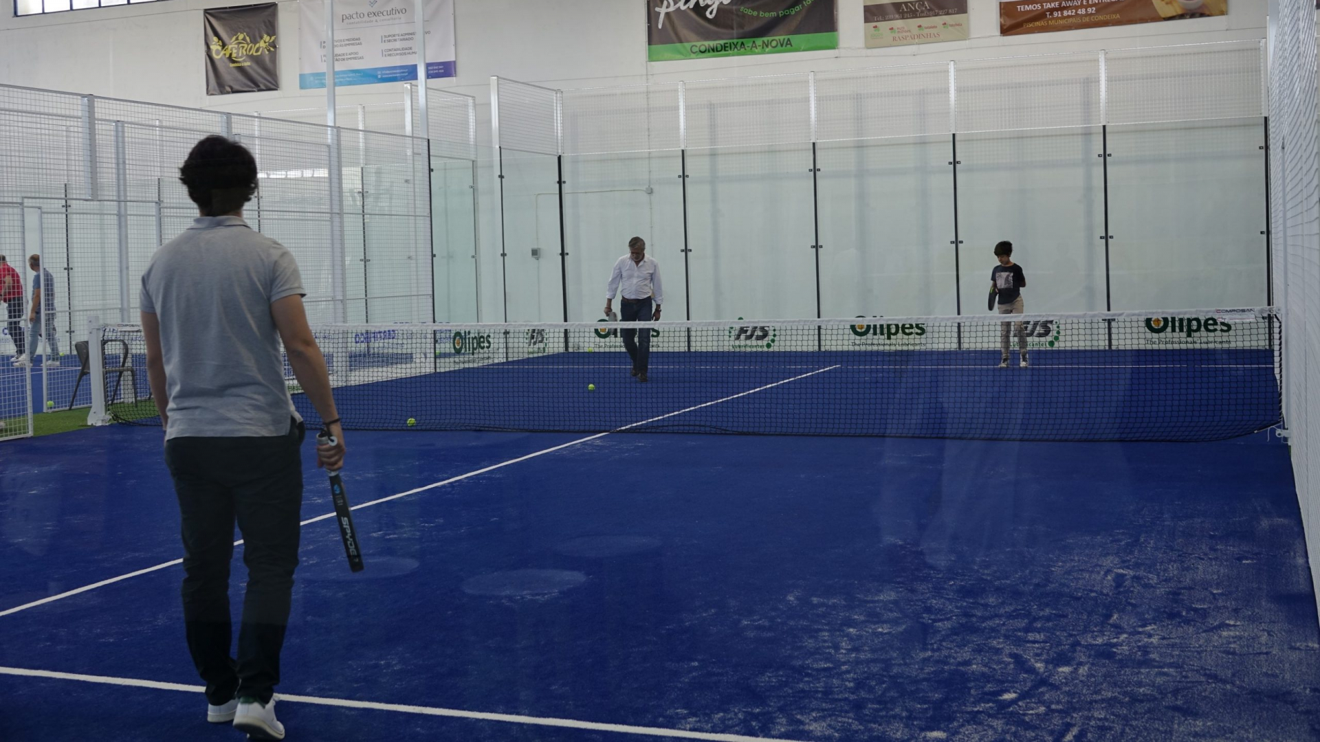 Inaugurado novo espaço de Padel no pavilhão da União Desportiva e Recreativa de Cernache