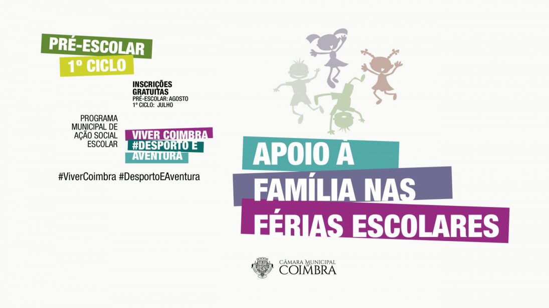 Câmara de Coimbra promove férias desportivas gratuitas