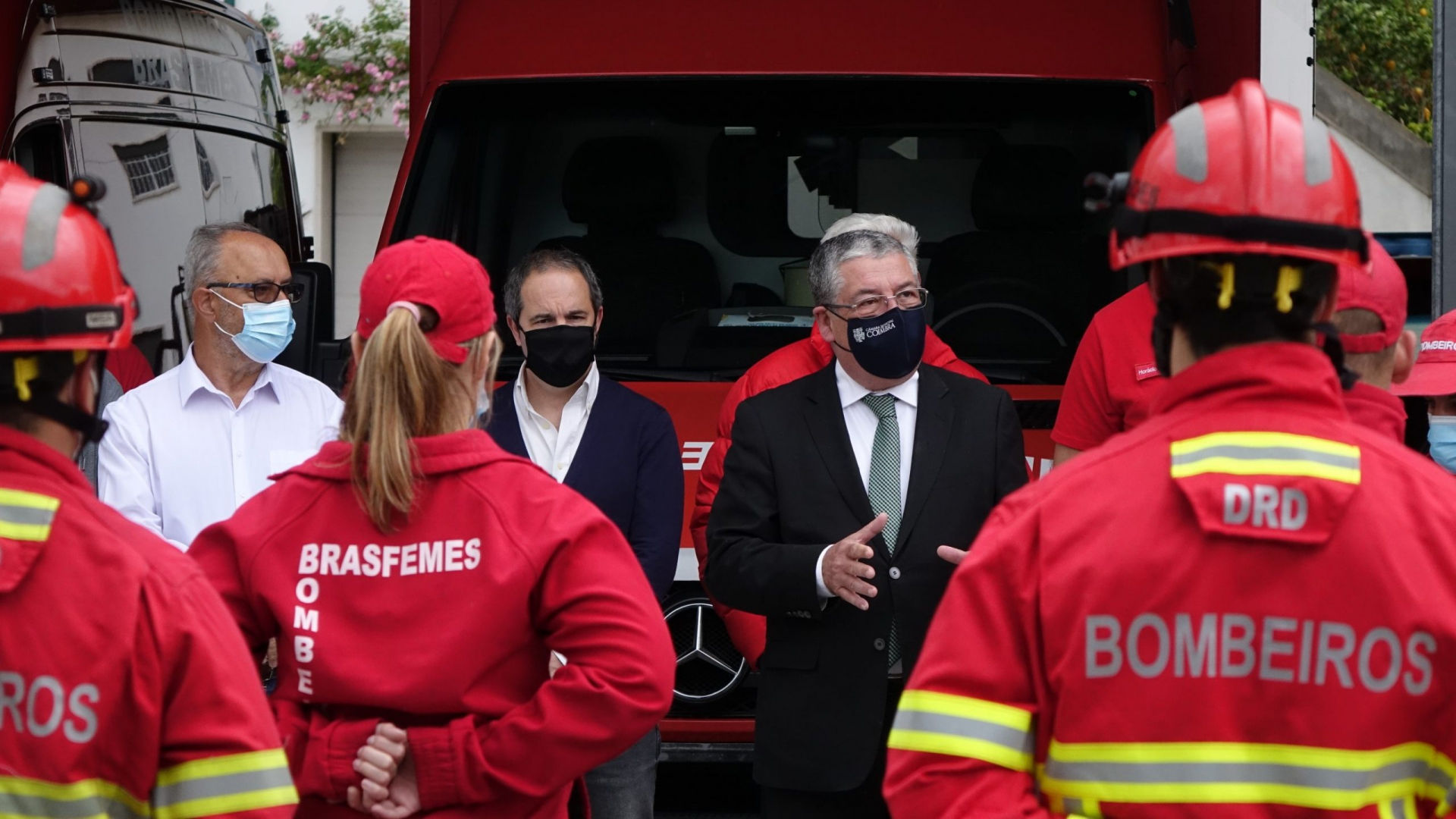 Manuel Machado felicita novos corpos sociais da AH Bombeiros Voluntários de Brasfemes
