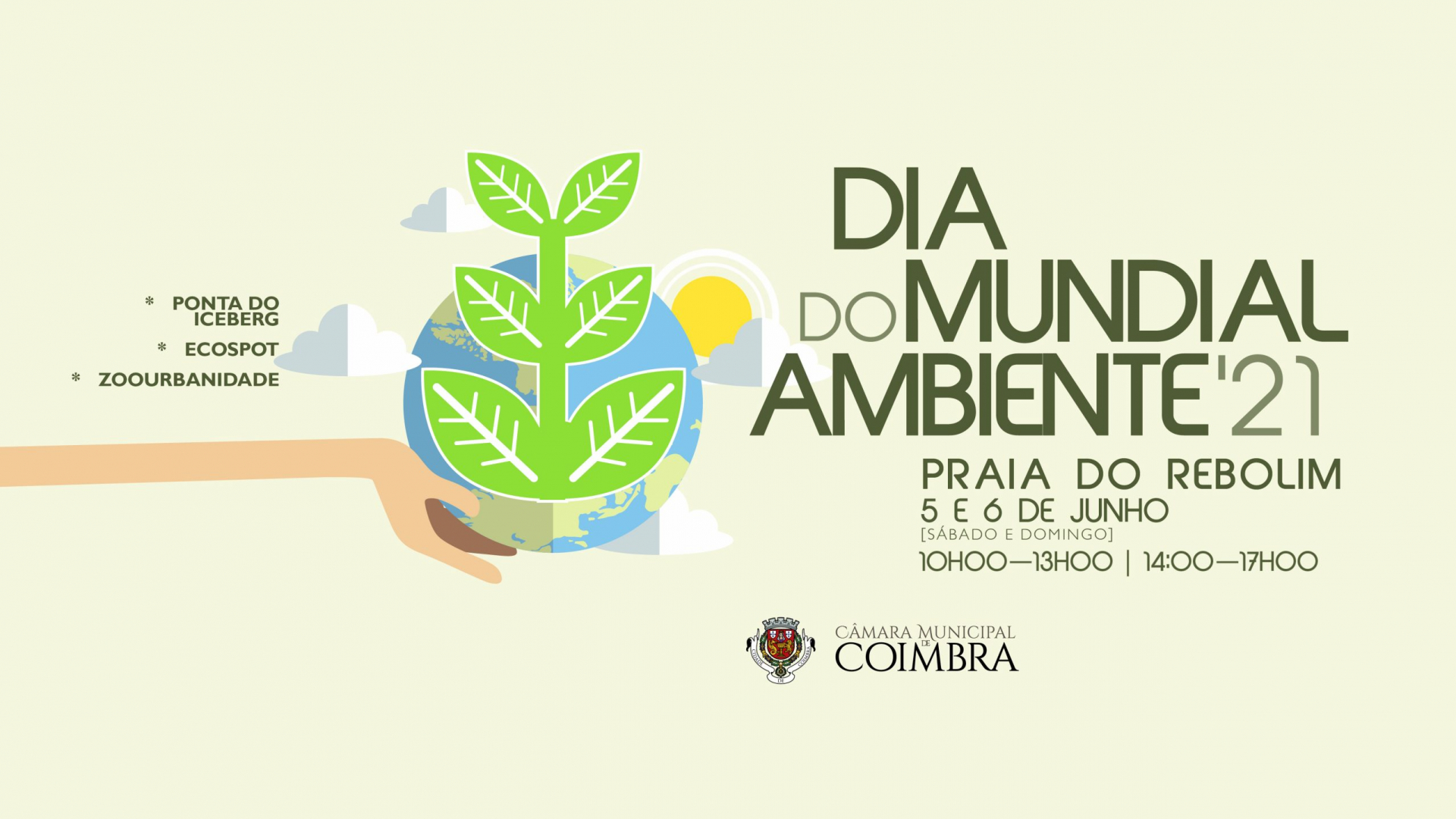 Coimbra assinala Dia Mundial do Ambiente com iniciativas na praia do Rebolim