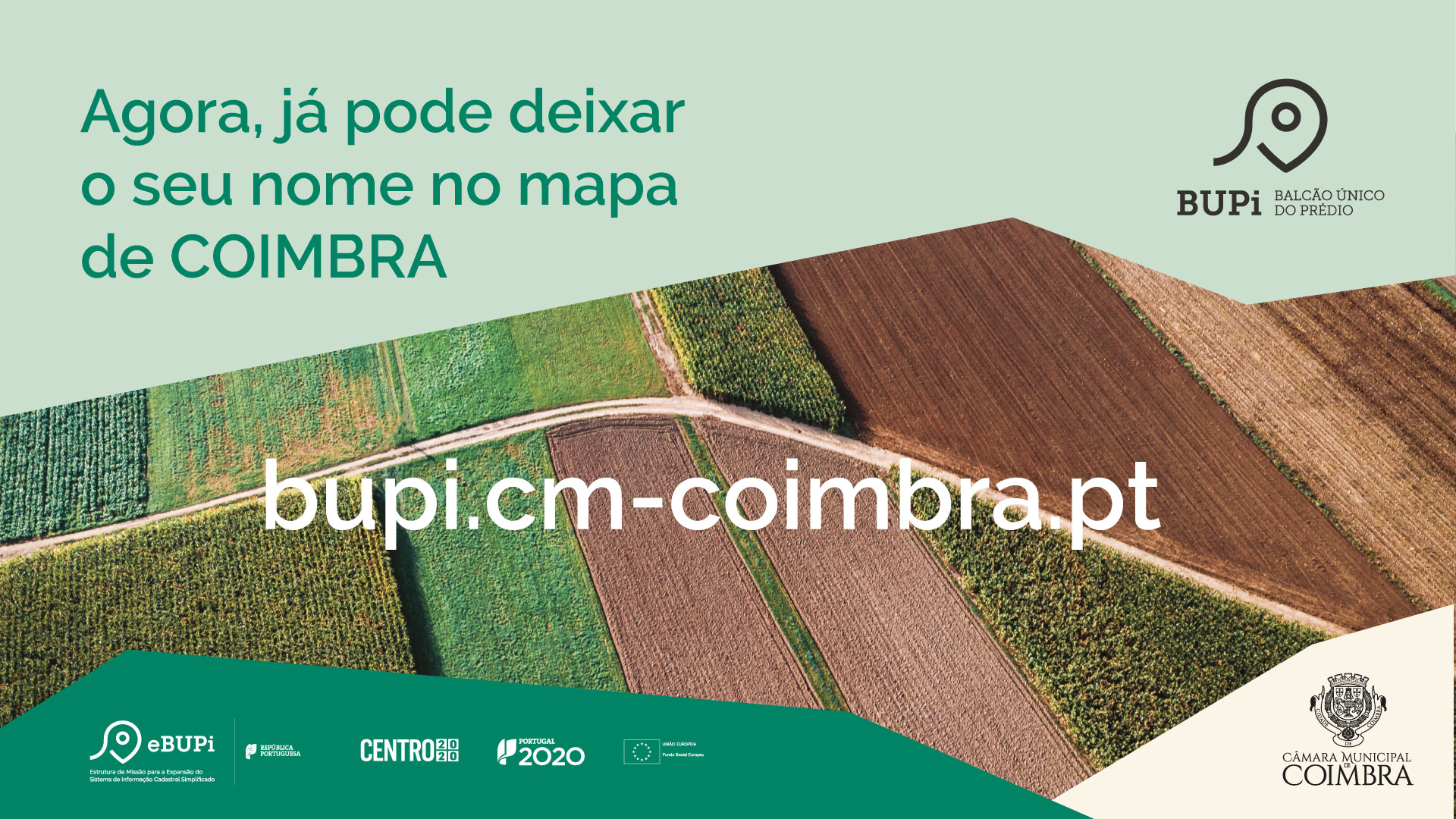 Cadastro rústico em Coimbra arranca no dia 5 de julho com abertura de Balcão Único do Prédio (BUPi)