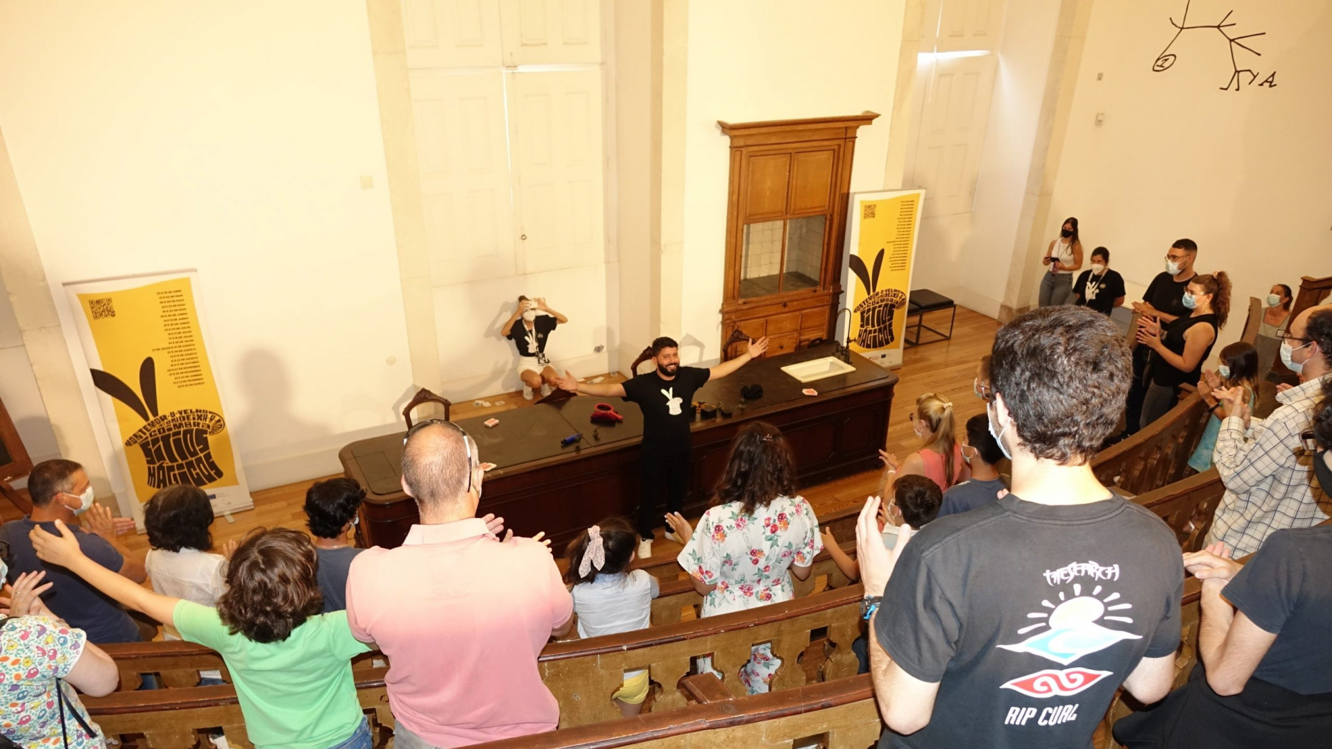 Magia preenche mais um fim de semana em Coimbra, Condeixa e Montemor