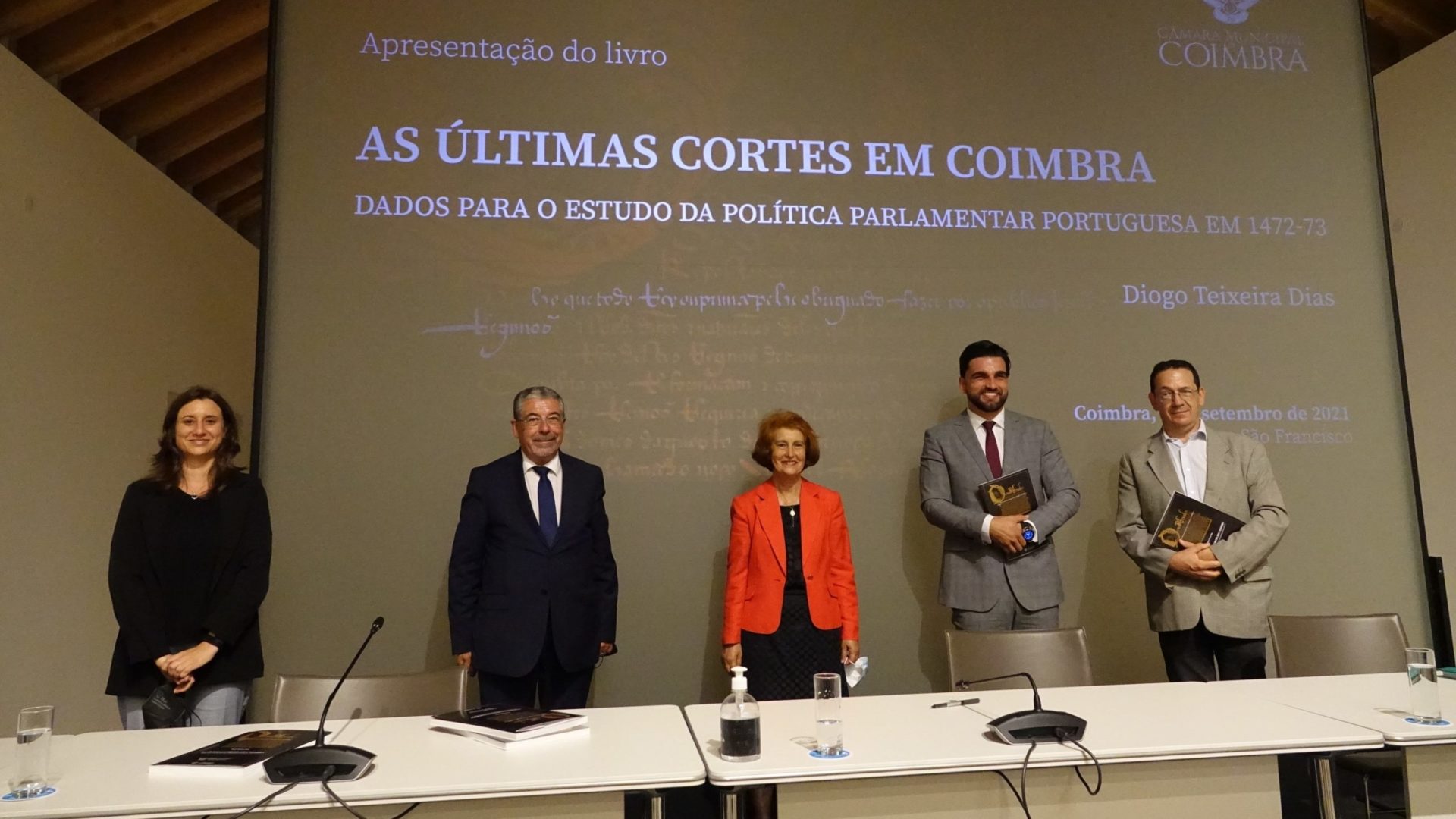 “As últimas Cortes em Coimbra” apresentadas em livro de Diogo Teixeira Dias