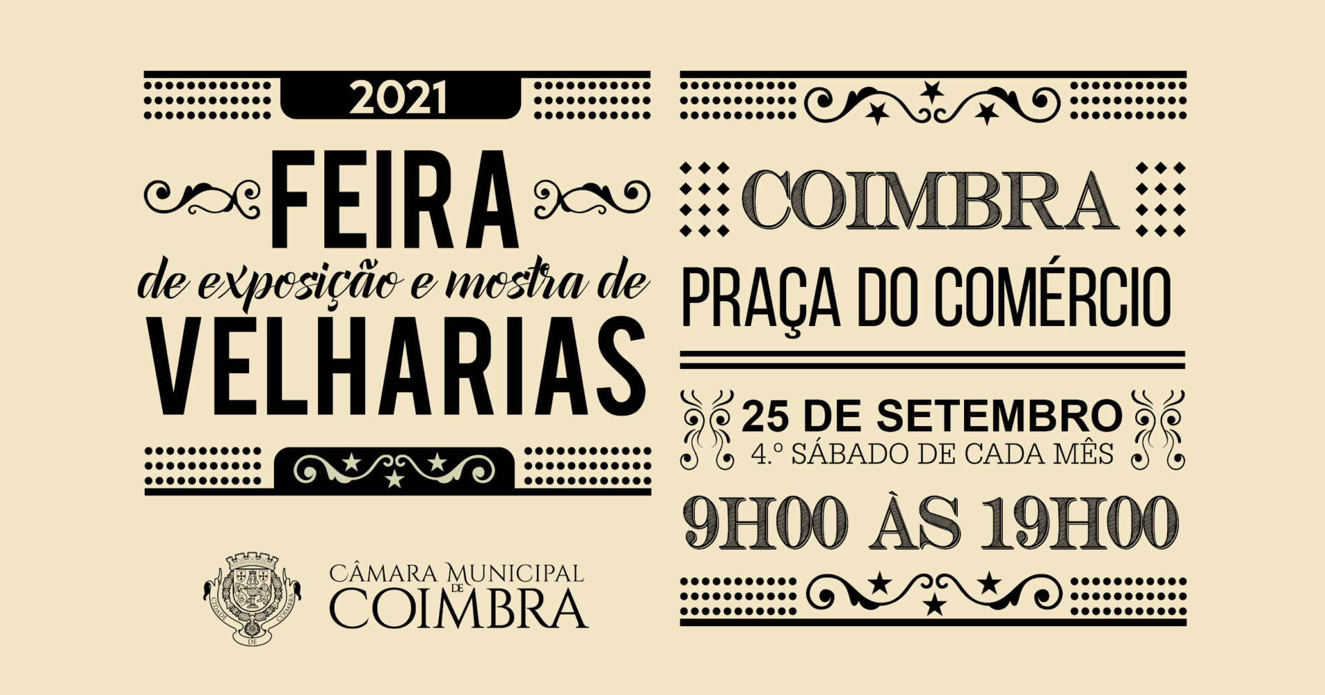 Feira de Velharias volta este sábado à Praça do Comércio