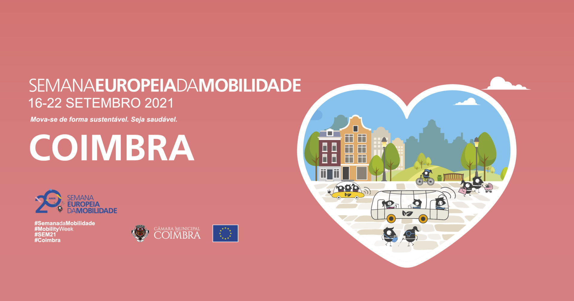 Coimbra comemora Semana Europeia da Mobilidade com passeios e atividades desportivas e culturais