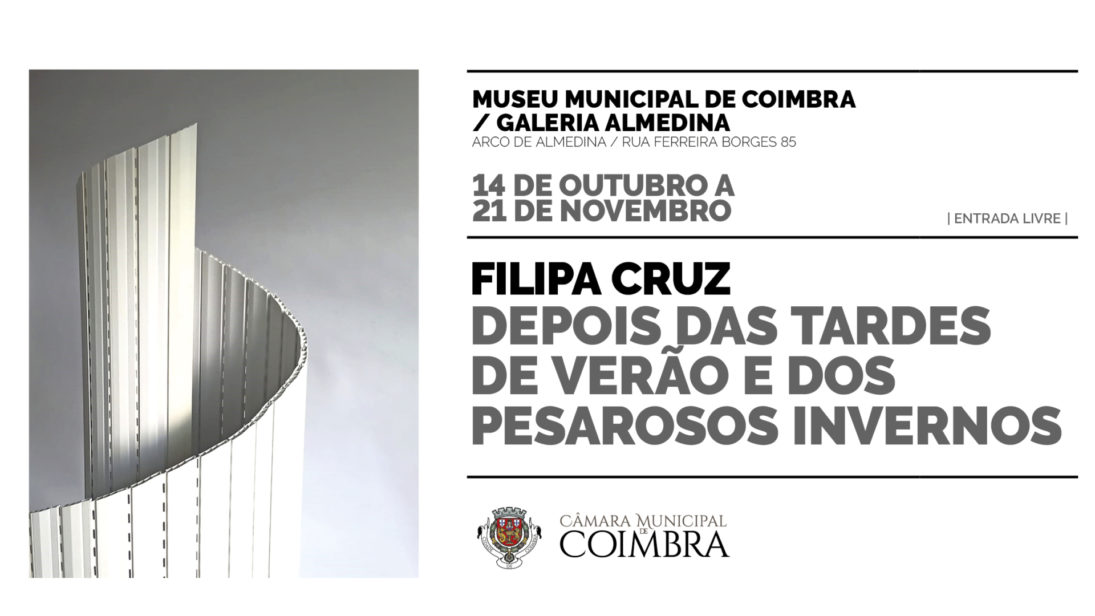 Exposição de Filipa Cruz junta escultura e literatura na Galeria Almedina