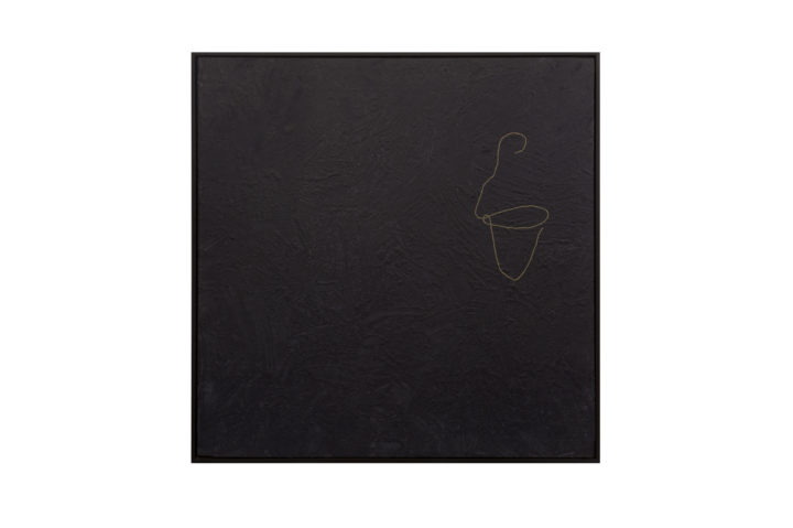 © Julião Sarmento, Um Silêncio de Chumbo, 1989