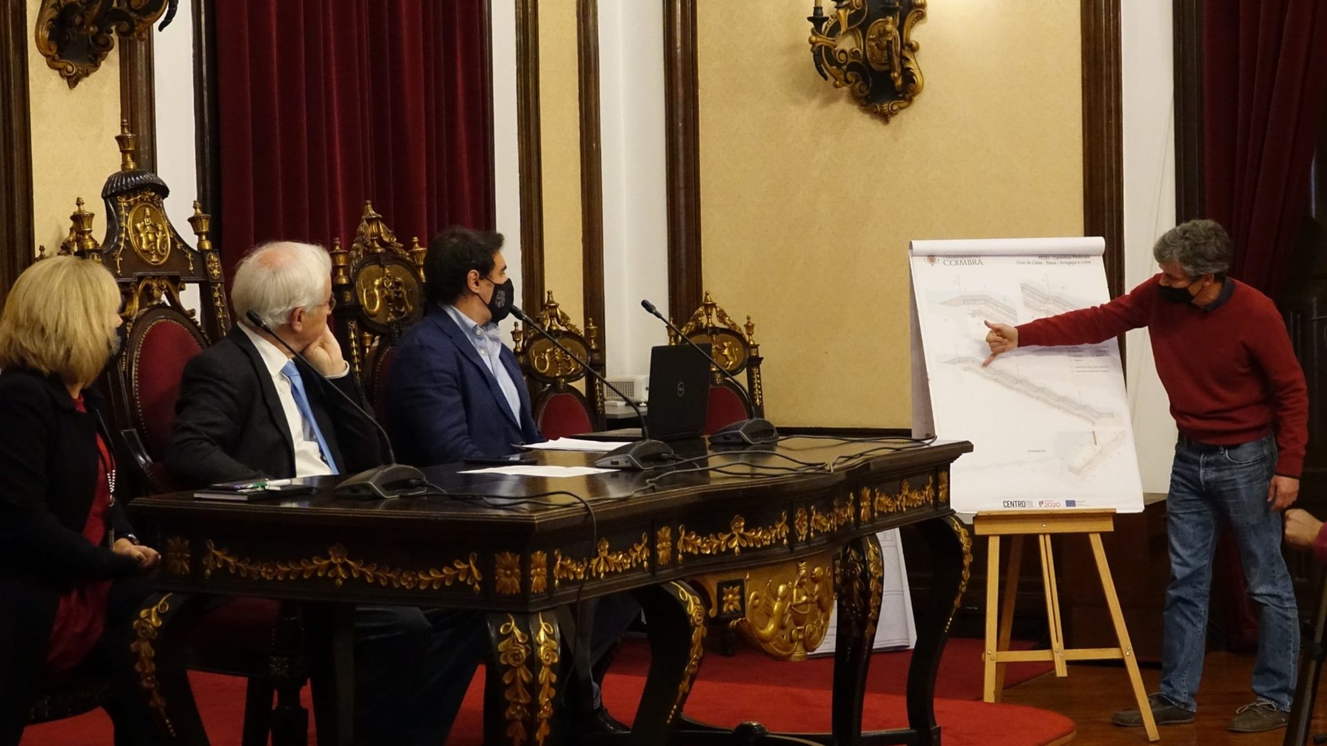 Caminhos pedonais nos Lóios e ruas Bernardim Ribeiro e Bernardo de Albuquerque começam a ser requalificados