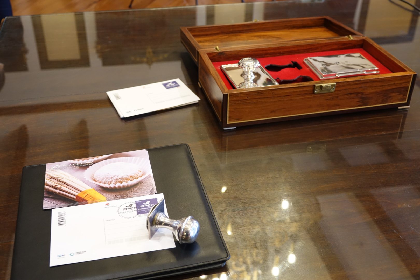 CTT lançam postal comemorativo de “Coimbra: Região Europeia da Gastronomia 2021”