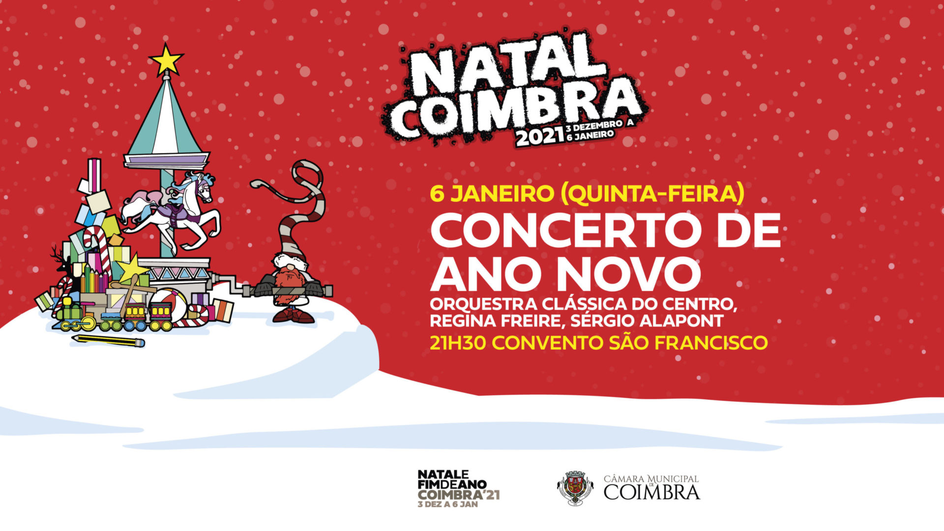 CM Coimbra e OCC oferecem concerto de Ano Novo à cidade