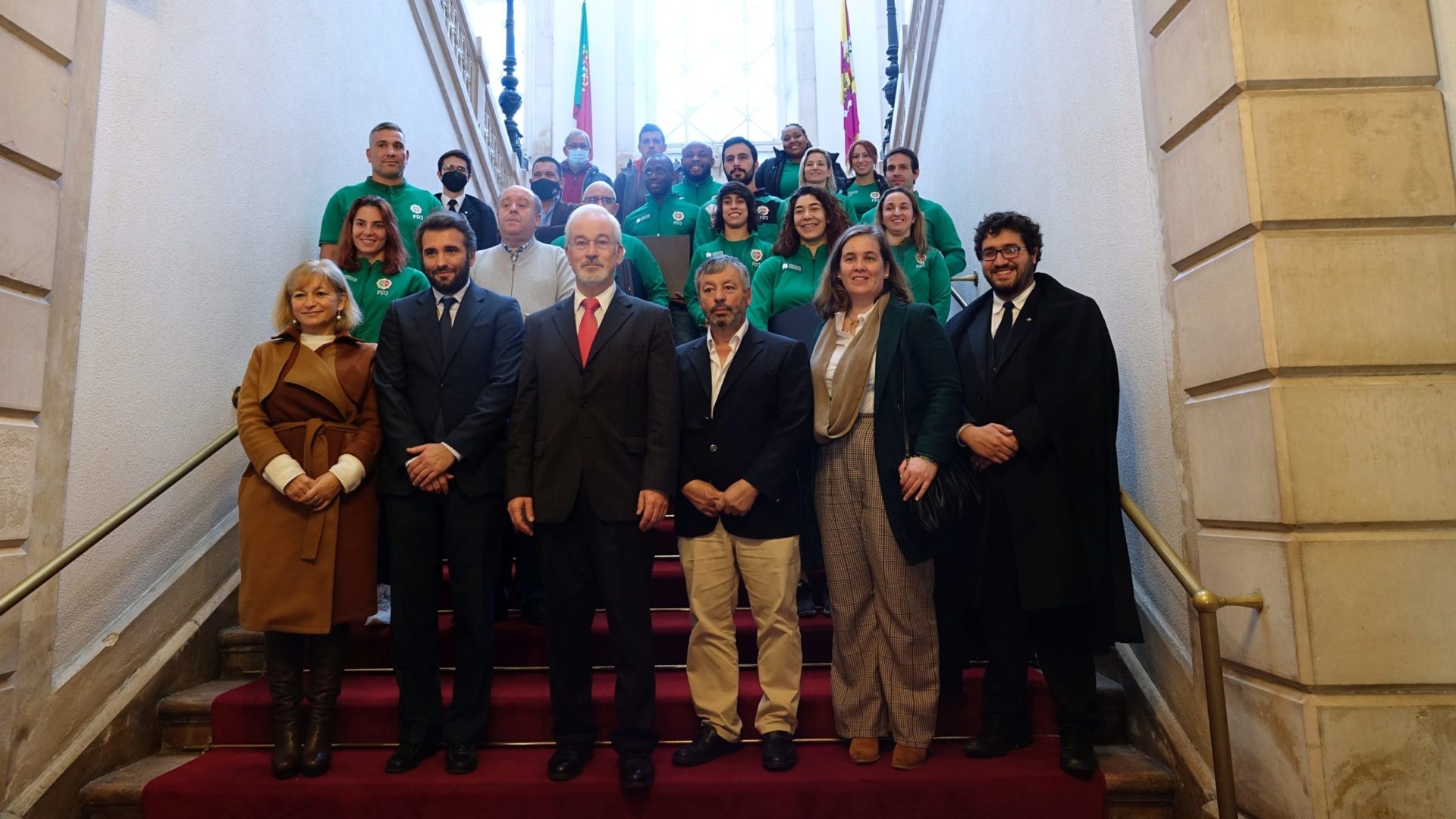 CM Coimbra homenageia atletas e treinadores olímpicos e paralímpicos de judo