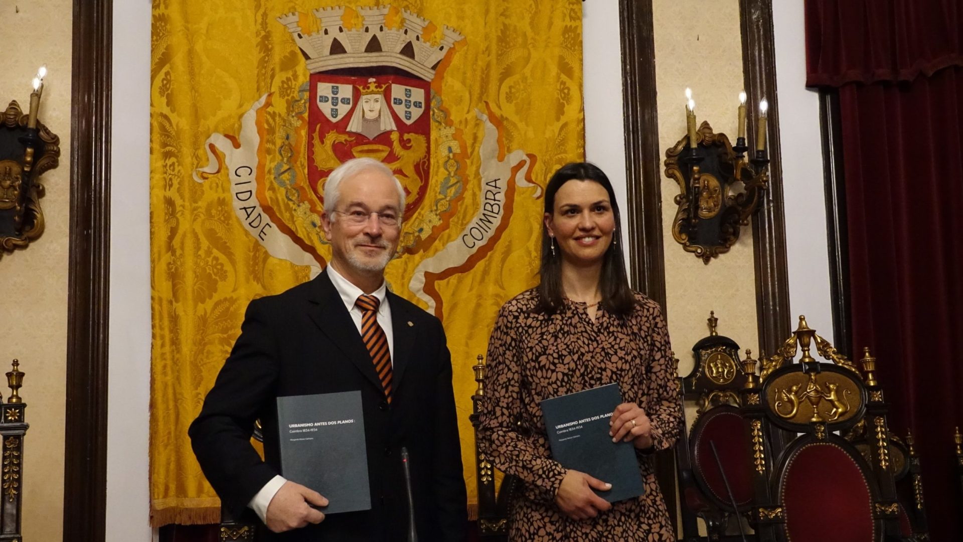 CM Coimbra apresentou “Urbanismo antes dos planos: Coimbra 1834-1934”, de Margarida Relvão Calmeiro