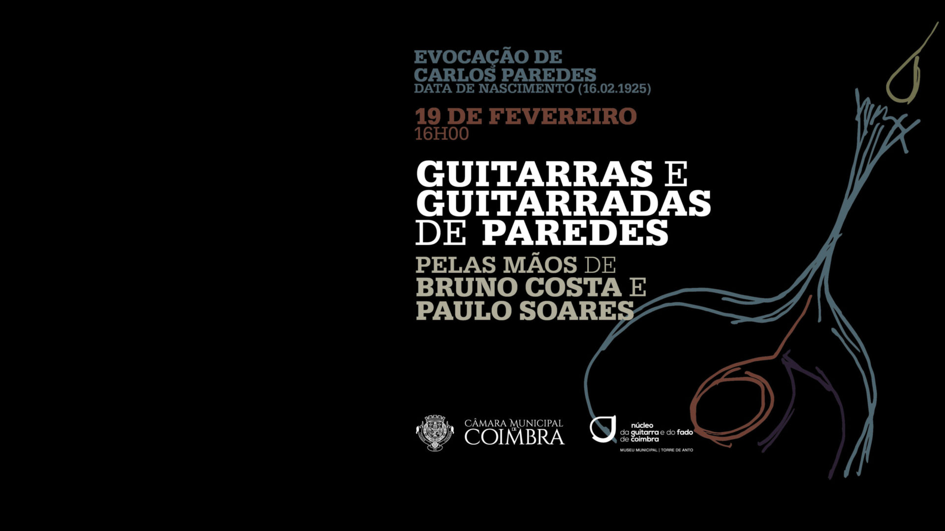 CM Coimbra evoca nascimento de Carlos Paredes com visita acompanhada e música na Torre de Anto