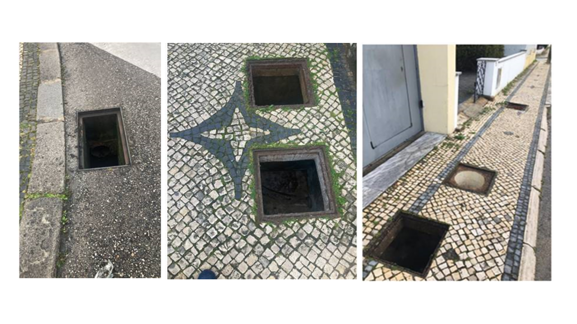 CM Coimbra alerta para perigos do furto de tampas da via pública