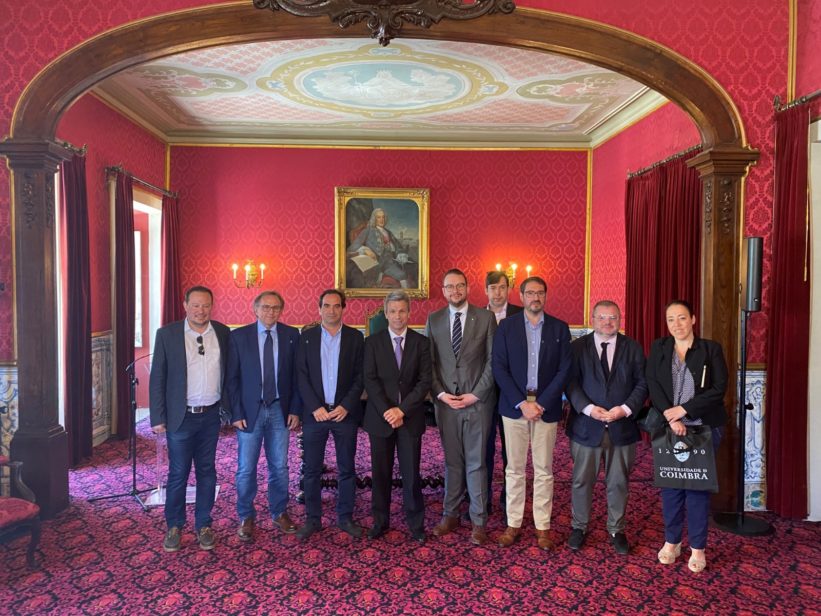 Delegação da cidade geminada de Esch-sur-Alzette em visita a Coimbra