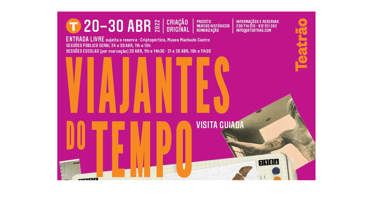 Criptopórtico é cenário de visitas guiadas dramatizadas para escolas e público geral