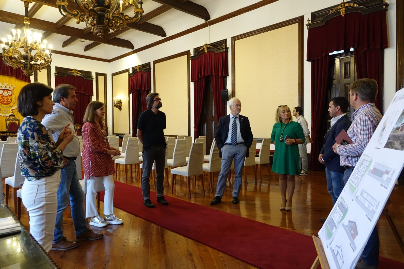 Obra para instalação da Extensão de Saúde de Taveiro na Casa da Criança consignada