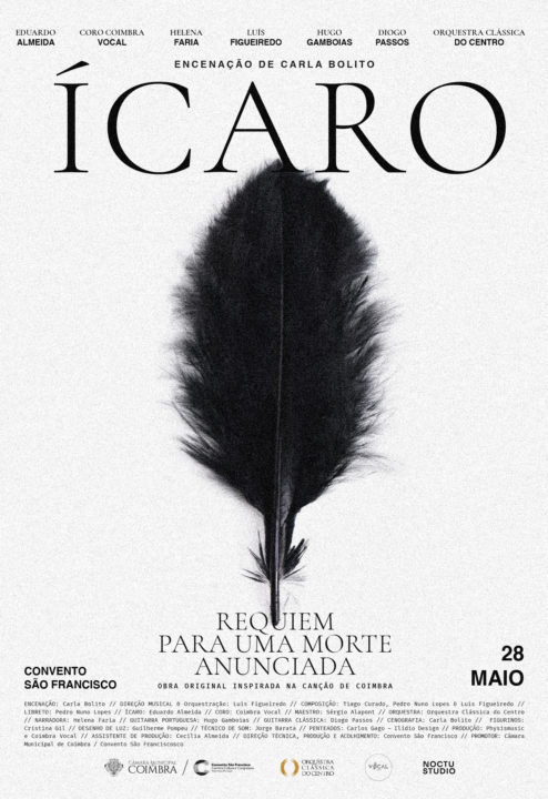 Cartaz I╠ücaro - Requiem para uma morte anunciada