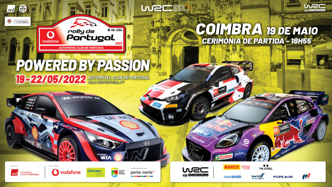 Já estão à venda os bilhetes para Super Especial de Coimbra do Rally de Portugal
