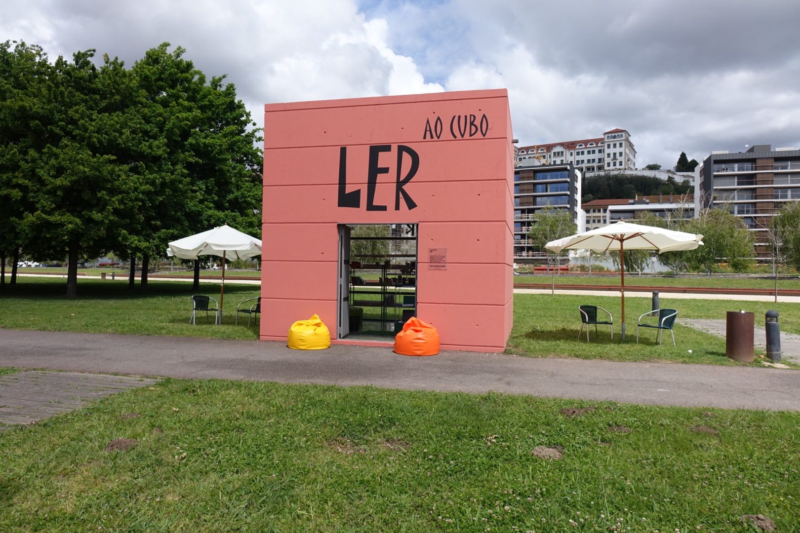 “Ler ao Cubo”, no Parque Verde, com programação nos dias 4 e 9 de julho